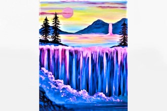 Paint Nite: Dreaming of Waterfalls
